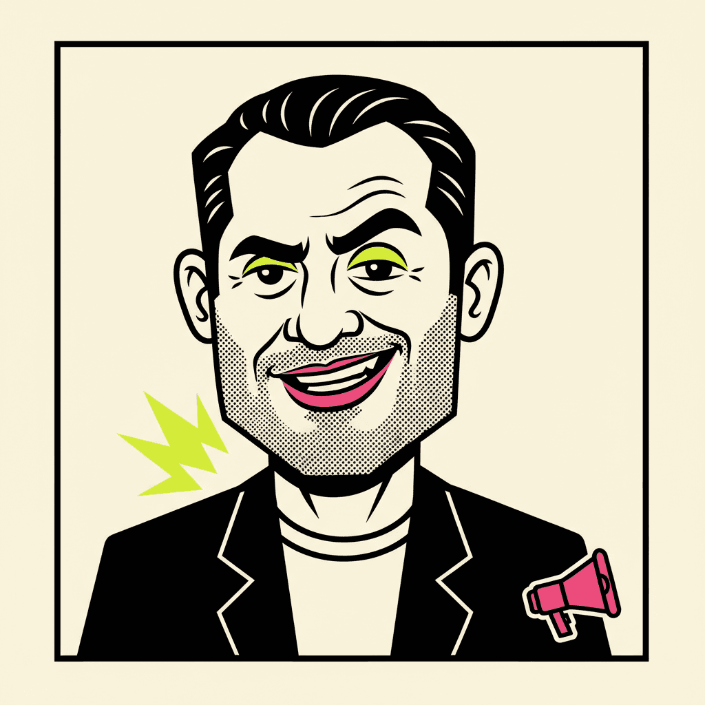 Caricature of Devon Ruiz