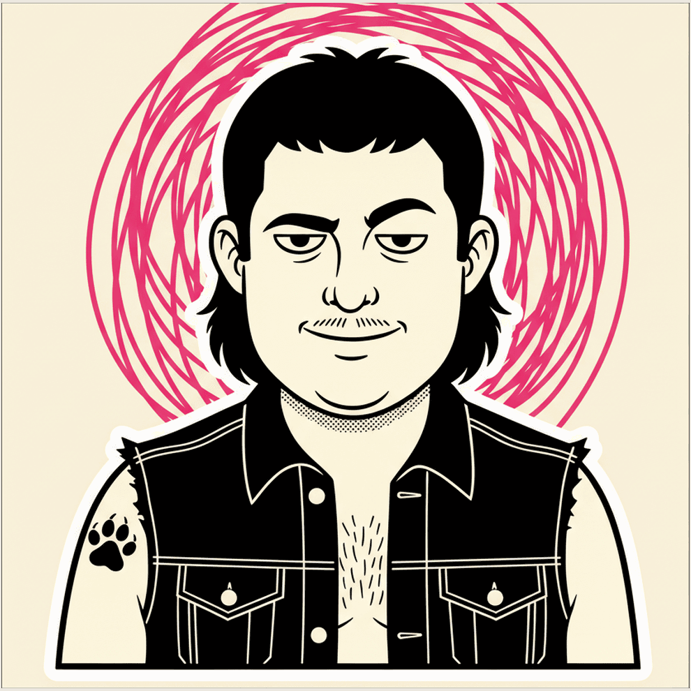 Caricature of Lyal Avery